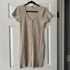 H&M Body con t-shirt dress - size L